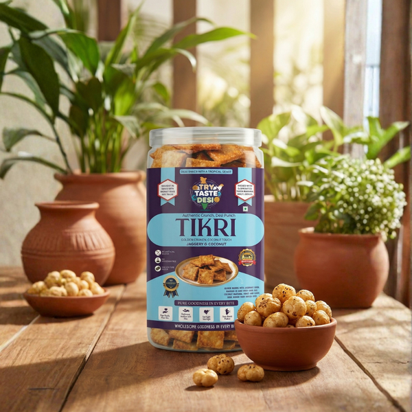 Tikri - Jaggery & Coconut